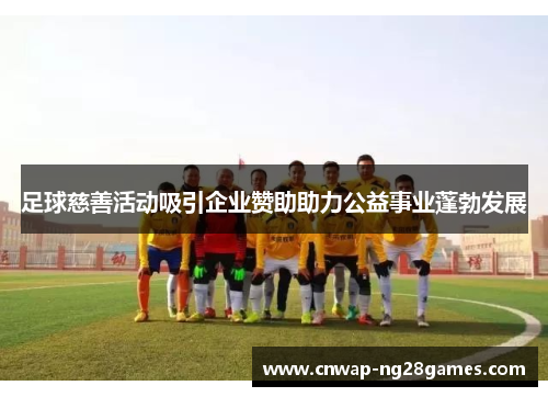足球慈善活动吸引企业赞助助力公益事业蓬勃发展 足球慈善活动吸引企业赞助助力公益事业蓬勃发展